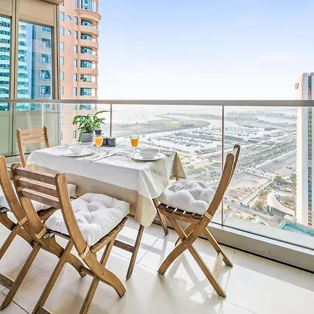 Breathtaking Sea-View Condo In Dubai Marina - Palm Views! Экстерьер фото